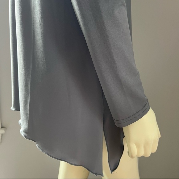 Code Vitesse Collection Cowl Neck Top Wrinkle Free Breathable Fabric Shirt S/P - Picture 8 of 11